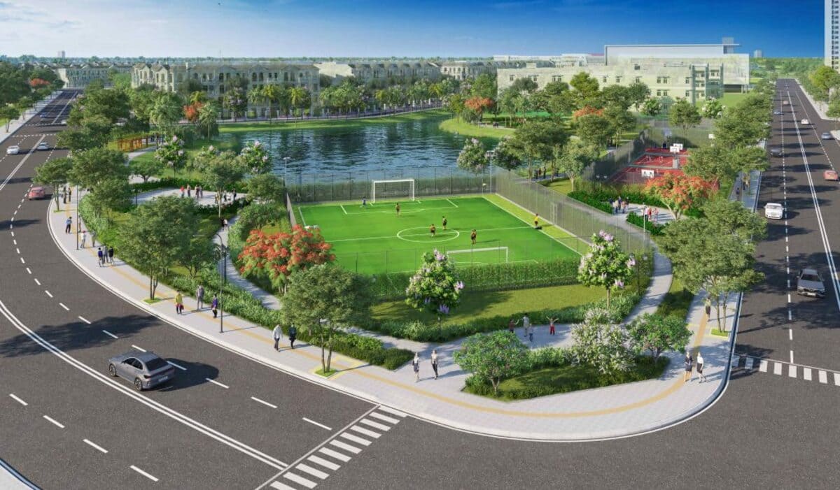 Khu thể thao giải trí tại Vinhomes Hóc Môn